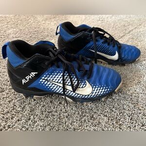 Nike Fast Flex Alpha Menace 2 Shark Football Cleats Size 6.5
